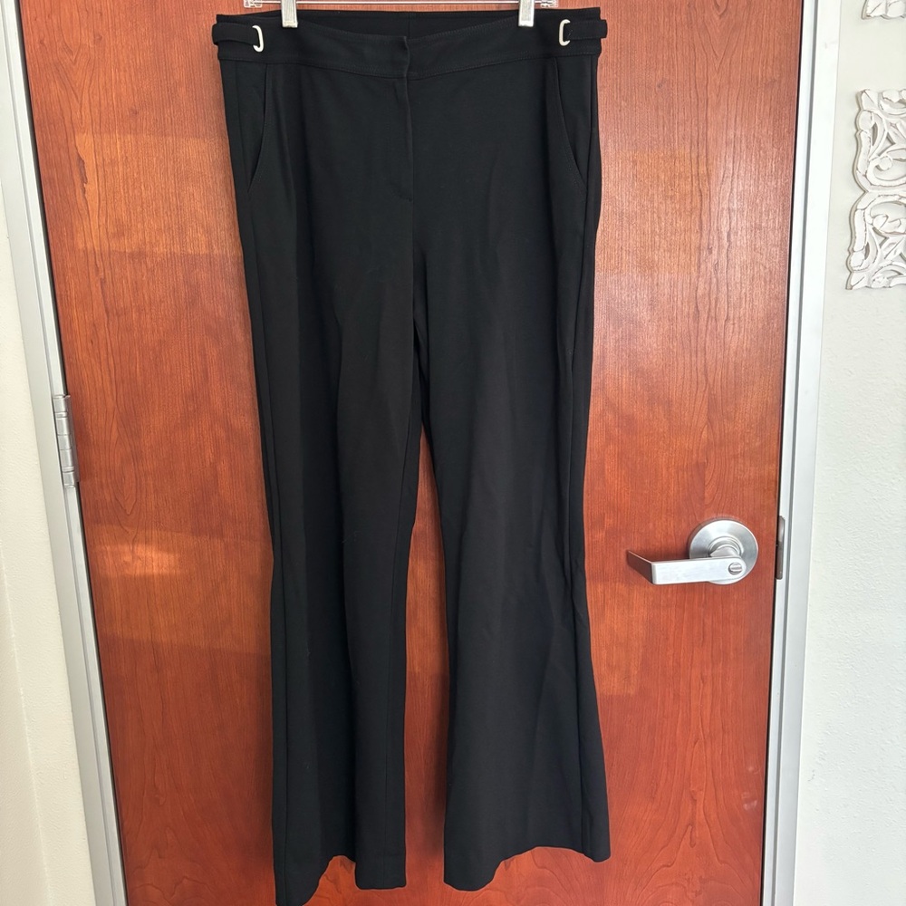 SoCa St John Wide Leg Black Pants Office Career Work size 14